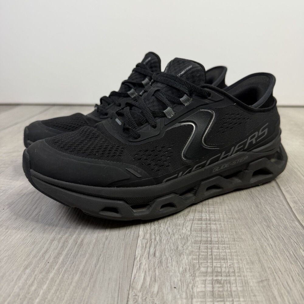 Skechers Slip-Ins Go Walk Glide Step 2.0 Dani Women's 9.5 Black Hands Free K